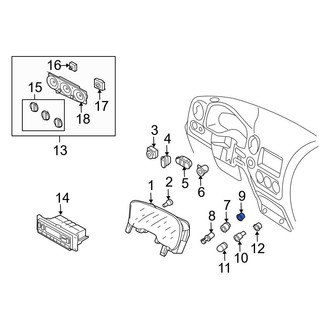 Ford OE - 12 Volt Accessory Power Outlet Housing