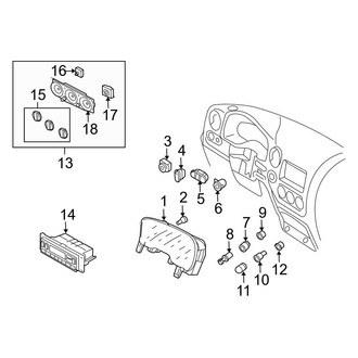 Ford OE - Instrument Panel - Cluster & Switches