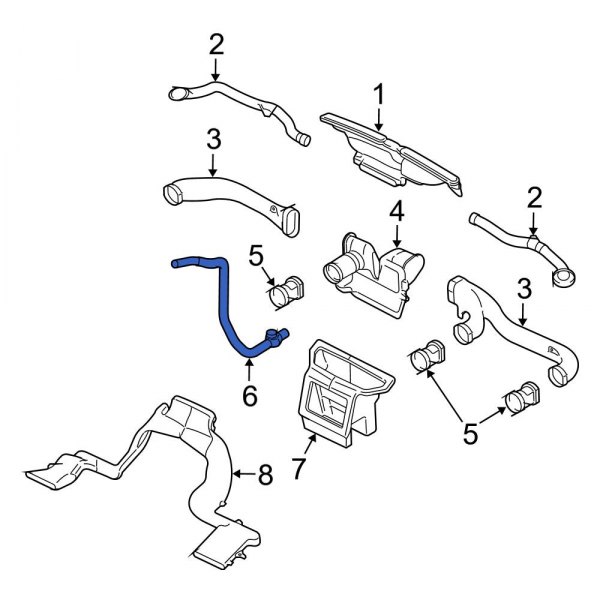 Instrument Panel Air Duct