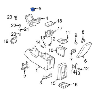 Ford OE - Front Console Cup Holder