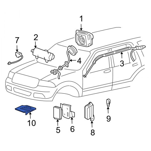 Seat Track Position Sensor