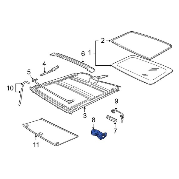 Sunroof Motor