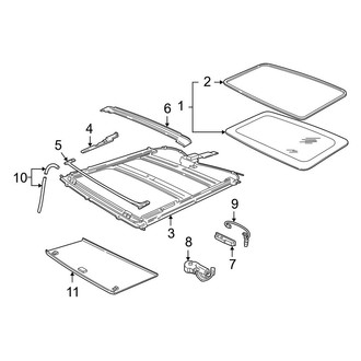 Ford OE - Roof - Sunroof