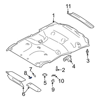 Ford OE - Sun Visor Light Bulb
