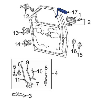 Ford OE - Front Left Keyless Entry Keypad