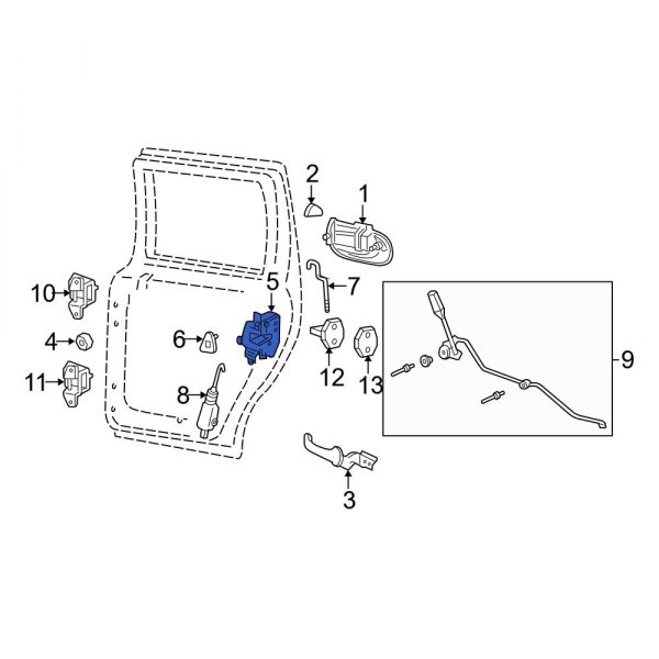 Door Latch Assembly