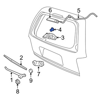 Ford OE - Wiper Motor Nut