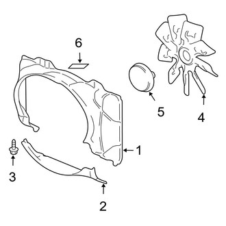 Ford OE - Cooling Fan (4.6L)