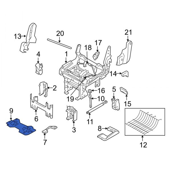 Seat Adjuster Bracket