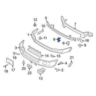 Ford OE - Bumper Impact Bar Bracket