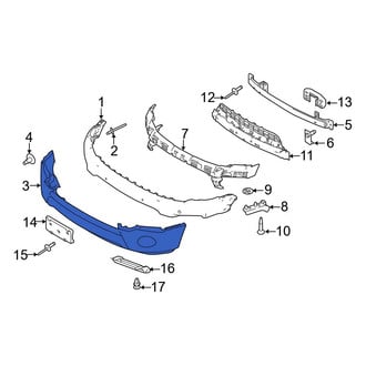 Ford OE - Front Lower Bumper Cover
