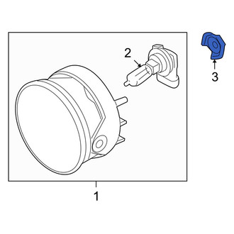 Ford OE - Fog Light Nut