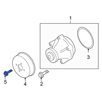 Ford OE - Engine Water Pump Pulley Bolt