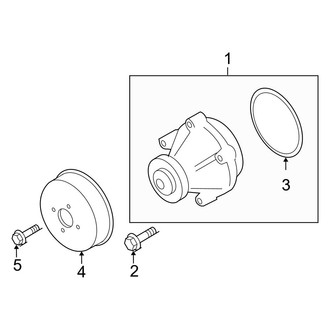 Ford OE - Cooling - Water Pump