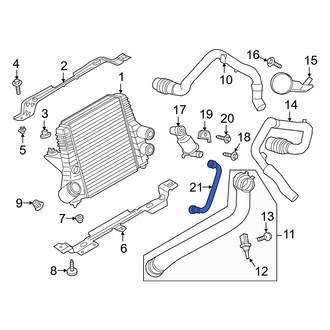 Ford OE - Intercooler Pipe