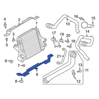 Ford OE - Lower Intercooler Bracket