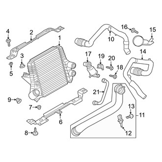 Ford OE - Cooling - Intercooler