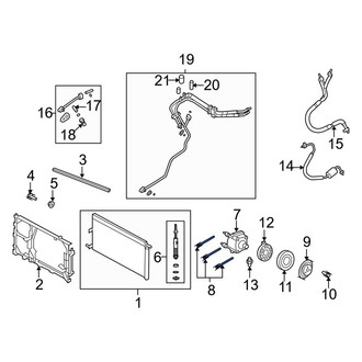 Ford OE - A/C Compressor Bolt