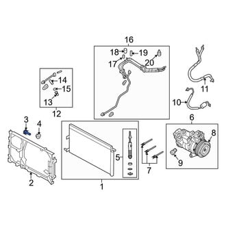 Ford OE - Ignition Knock (Detonation) Sensor Bolt