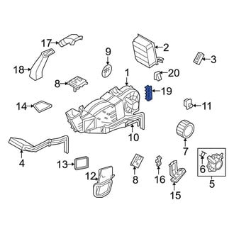 Ford OE - Upper Dashboard Air Vent