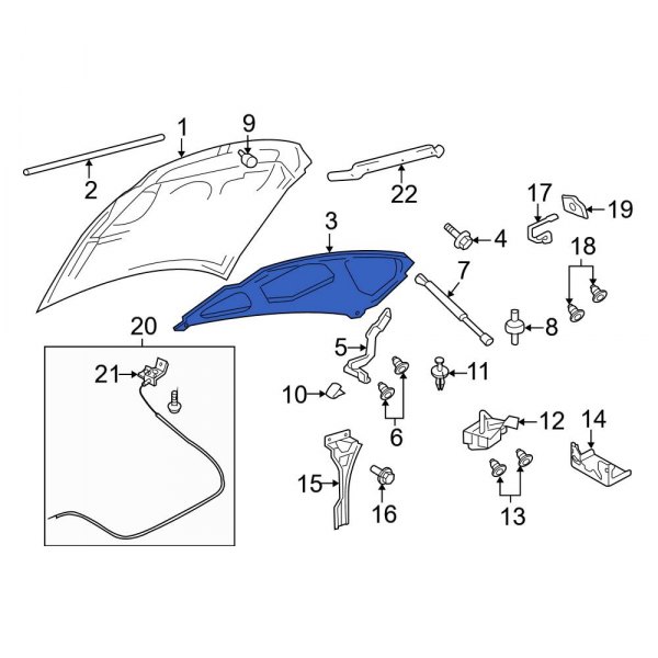 Hood Insulation Pad