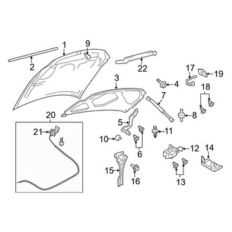 Ford OE - Hood & Components