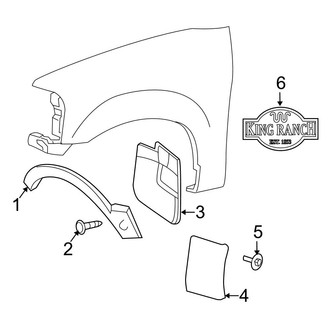 Ford OE - Fender - Exterior Trim