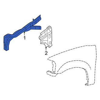 Ford OE - Right Inner Fender Reinforcement Bar