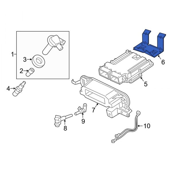 Engine Control Module (ECM) Bracket