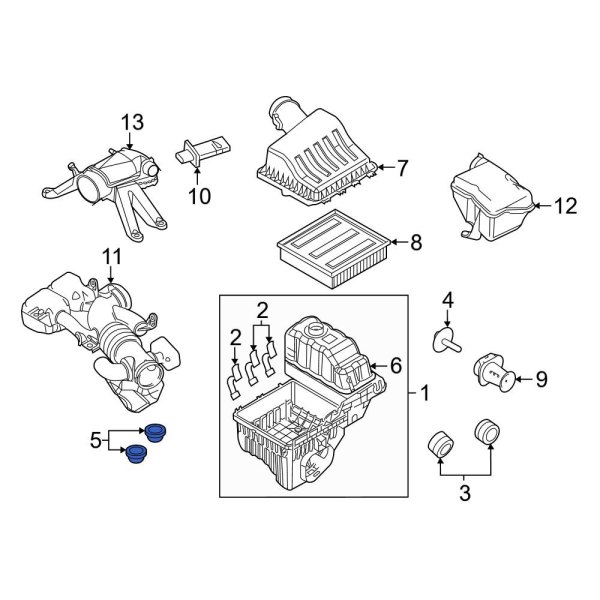 Air Filter Housing Insulator