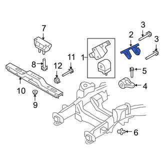 Ford OE - Left Engine Mount