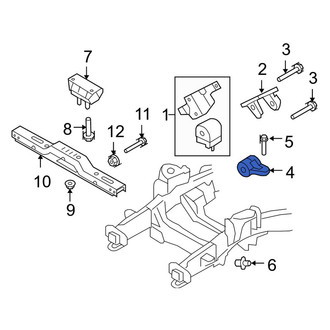 Ford OE - Left Engine Mount