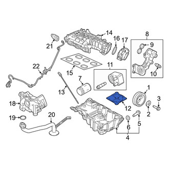 Ford OE - Radiator Support Side Panel