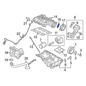 Ford OE - Fuel Injection Throttle Body Mounting Gasket
