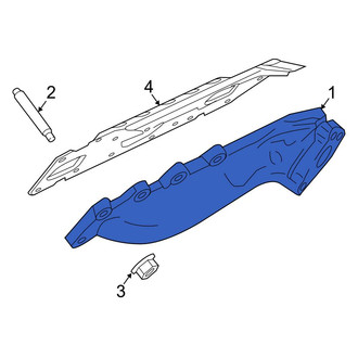 Ford OE - Right Exhaust Manifold