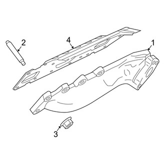 Ford OE - Exhaust System - Manifold (EL King Ranch / EL Limited / EL Platinum / EL SSV / EL XL / EL XLT / King Ranch / Limited / Platinum / SSV / XL / XLT)