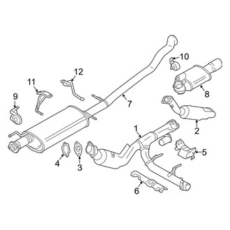 Ford OE - Exhaust System - Exhaust Components