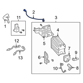 Ford OE - PCV Valve Hose