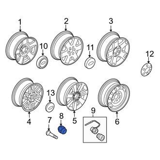 Ford OE - Wheel Lug Nut