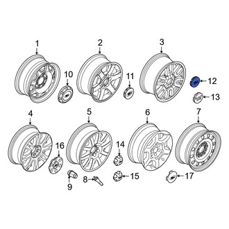 Ford OE - Wheel Cap