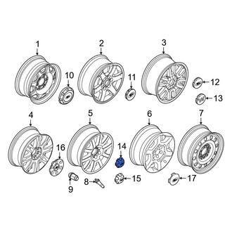 Ford OE - Wheel Cap