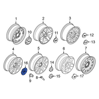Ford OE - Wheel Cap