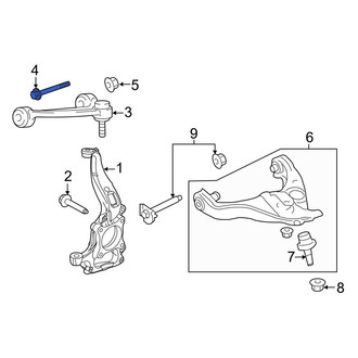 Ford OE - Rear Upper Suspension Control Arm Bolt