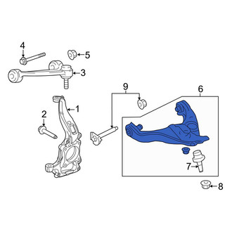 Ford OE - Front Left Lower Suspension Control Arm