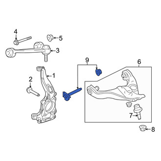 Ford OE - Front Alignment Camber Adjusting Eccentric