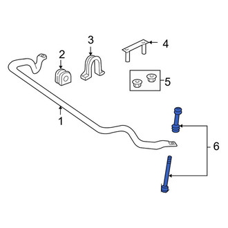 Ford OE - Front Suspension Stabilizer Bar Link