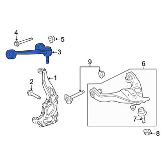 Ford OE - Front Left Upper Suspension Control Arm
