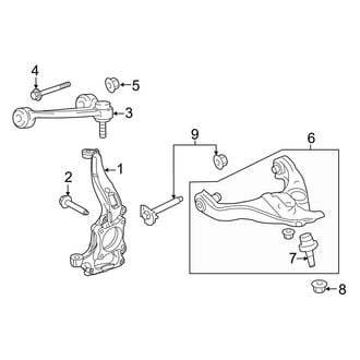 Ford OE - Front Suspension - Suspension Components (4WD)
