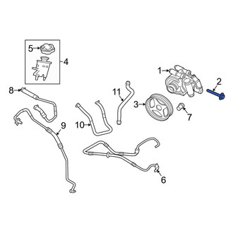 Ford OE - Power Steering Pump Mounting Bolt