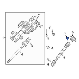 Ford OE - Center Steering Shaft Bolt